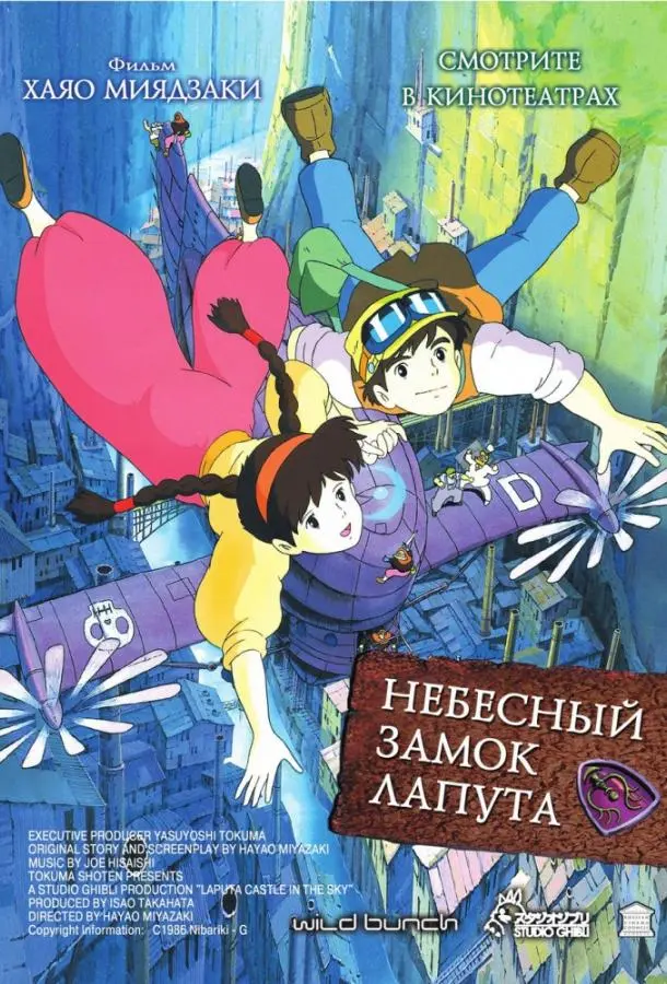 Небесный замок Лапута 1986